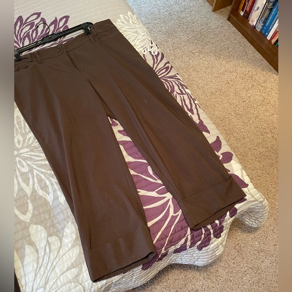 Cuffed dress Capri pant by Lane Bryant